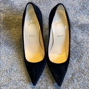 Christian Lousboutin heels Suede shoes size 39